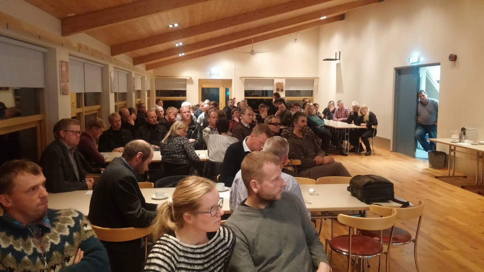 Frá fundi Félags sauðfjárbænda í Skagafirði í Ljósheimum sl. mánudag. Mynd: Ástþór Örn Árnason.