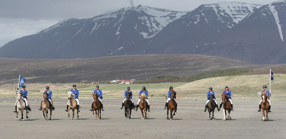 Reiðsýning brautskráningarnema