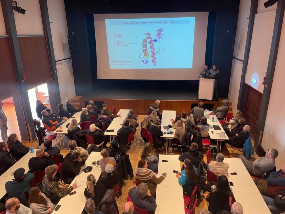 Fjölsóttur fundur. MYND HÚNAÞING VESTRA