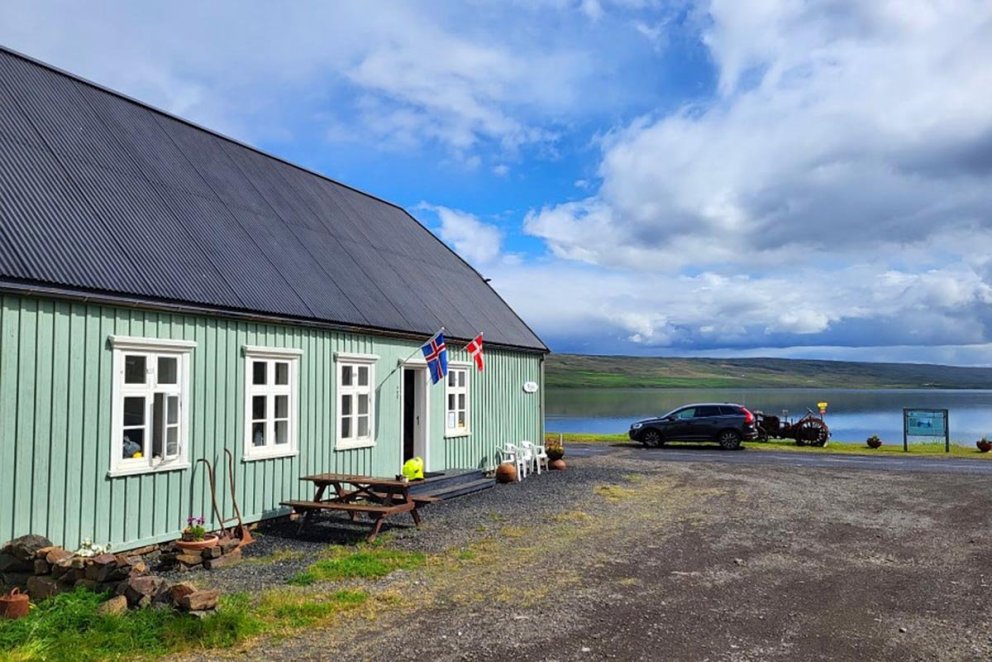 Riis-húsið á Borðeyri. MYND AF HÚNI.IS