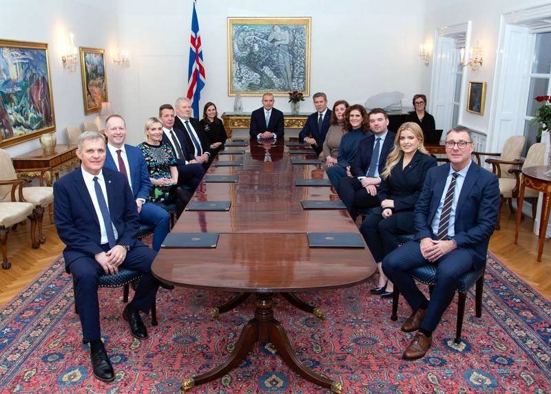 Annað ráðuneyti Katrínar Jakobsdóttur skipað. Mynd: Stjonarradid.id