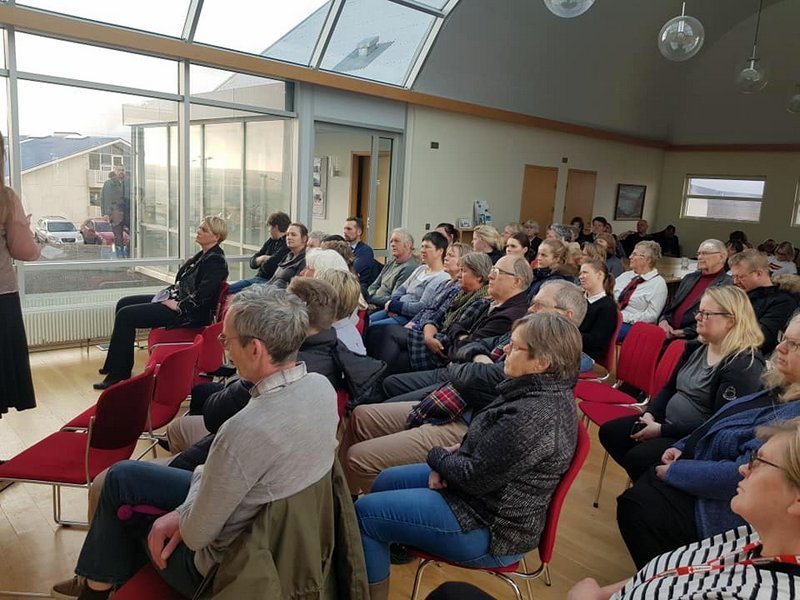 Frá fundinum á Hvammstanga. Aðsendar myndir.