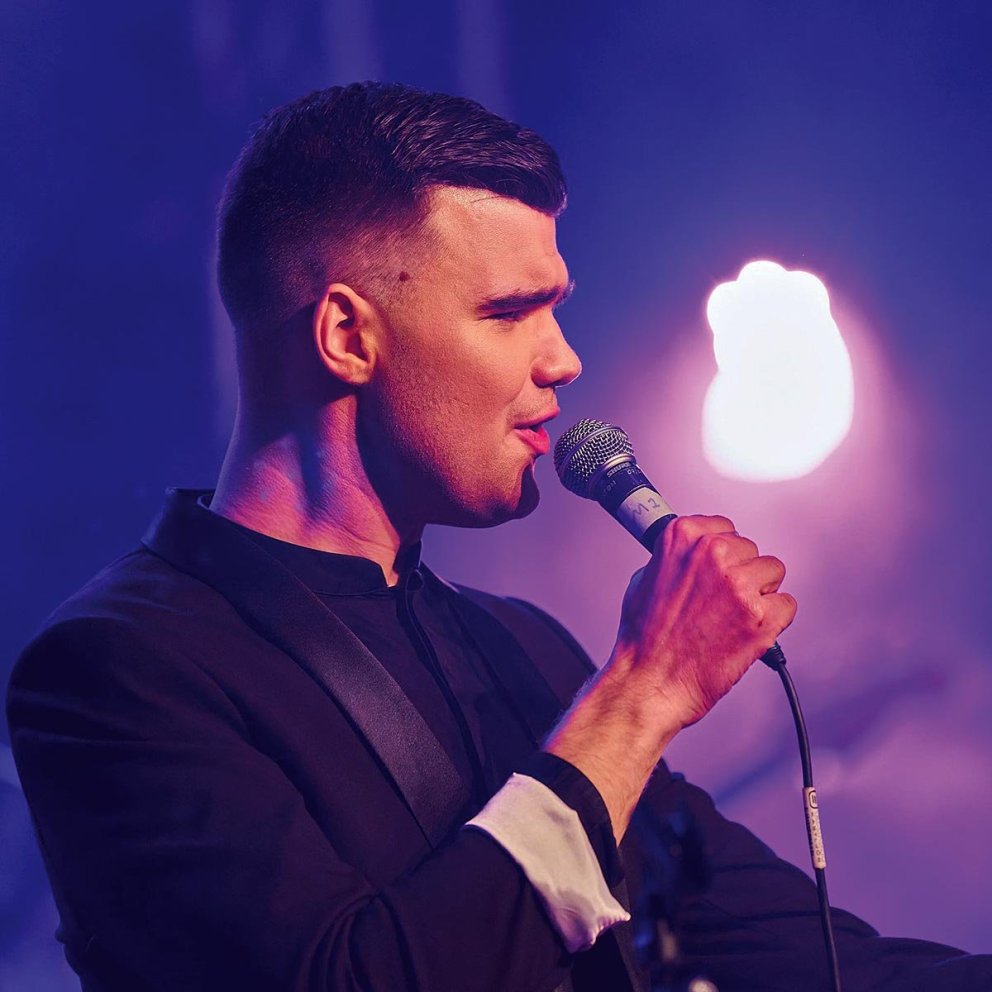 Róbert Smári á Jólin heima 2022. MYND: SIGURÐUR INGI PÁLSSON