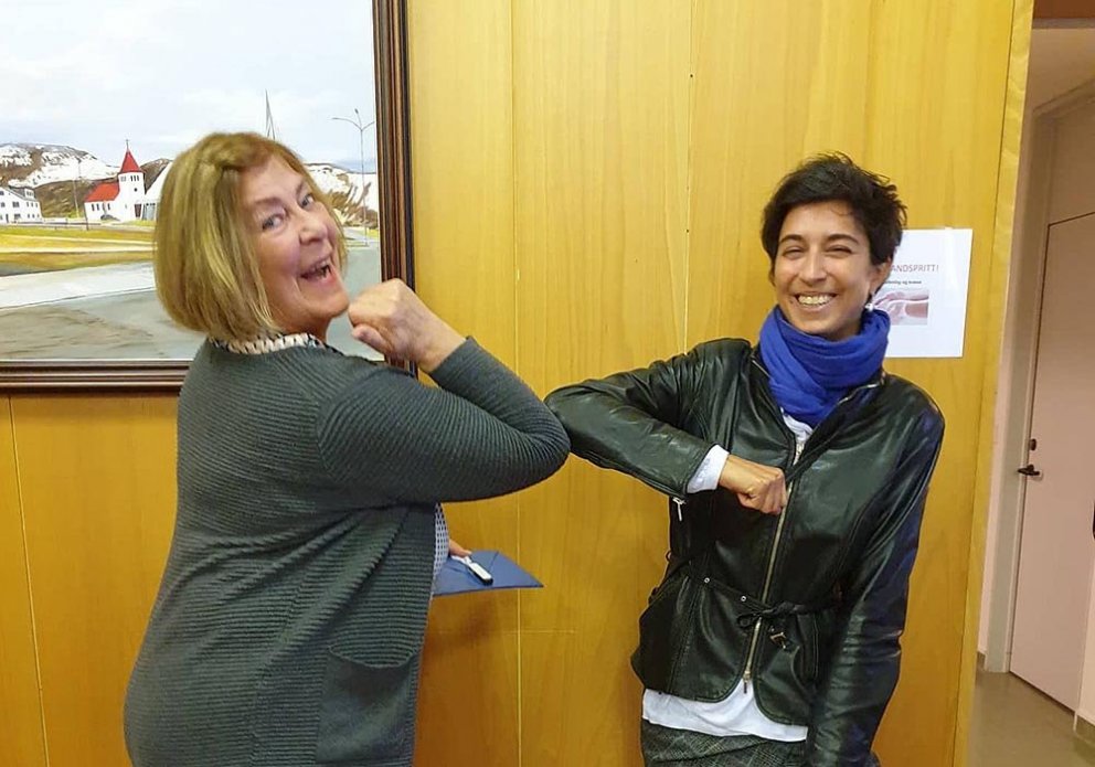 Rósa og Alexandra Ivanova. AÐSENDAR MYNDIR