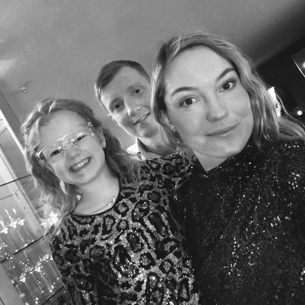 Rósanna, Viðar og Védís Björg. MYND AÐSEND