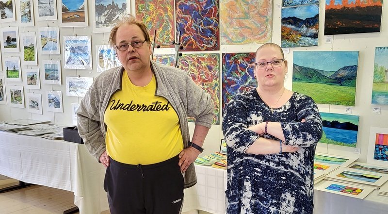 Ágúst B. Eiðsson og Erla Einarsdóttir. Mynd: PF.