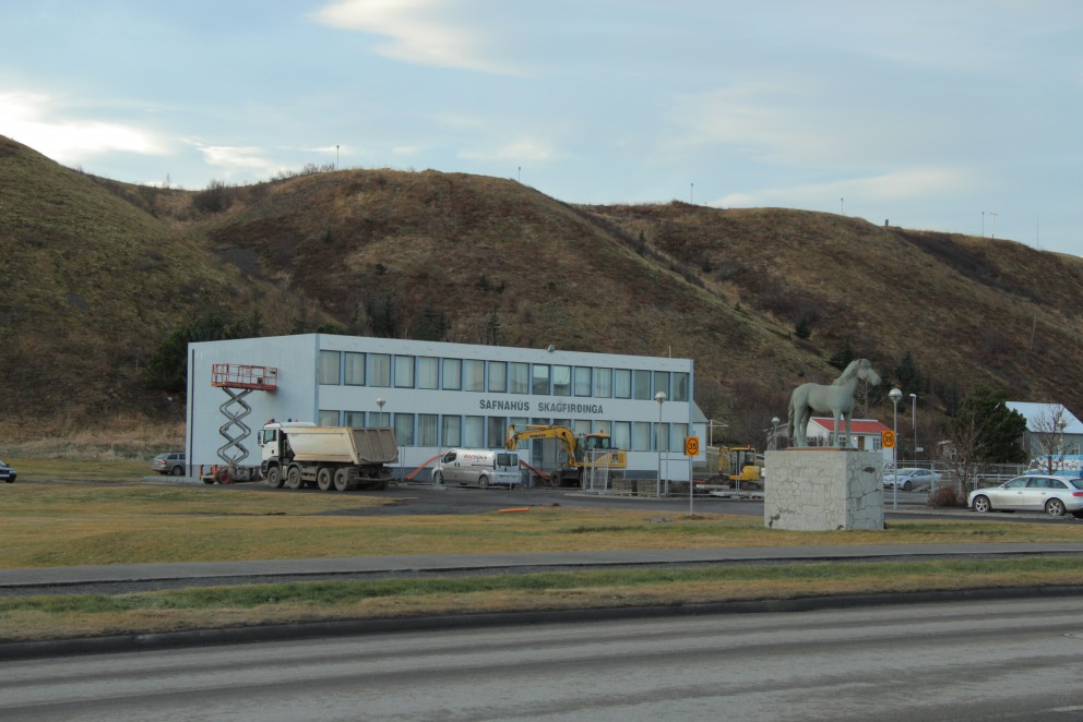 Framkvæmdir við Safnahús Skagfirðinga