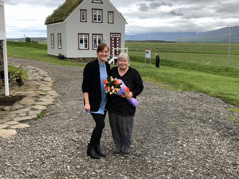 Berglind Þorsteinsdóttir og Sigríður Sigurðardóttir. Mynd: Skagafjordur.is