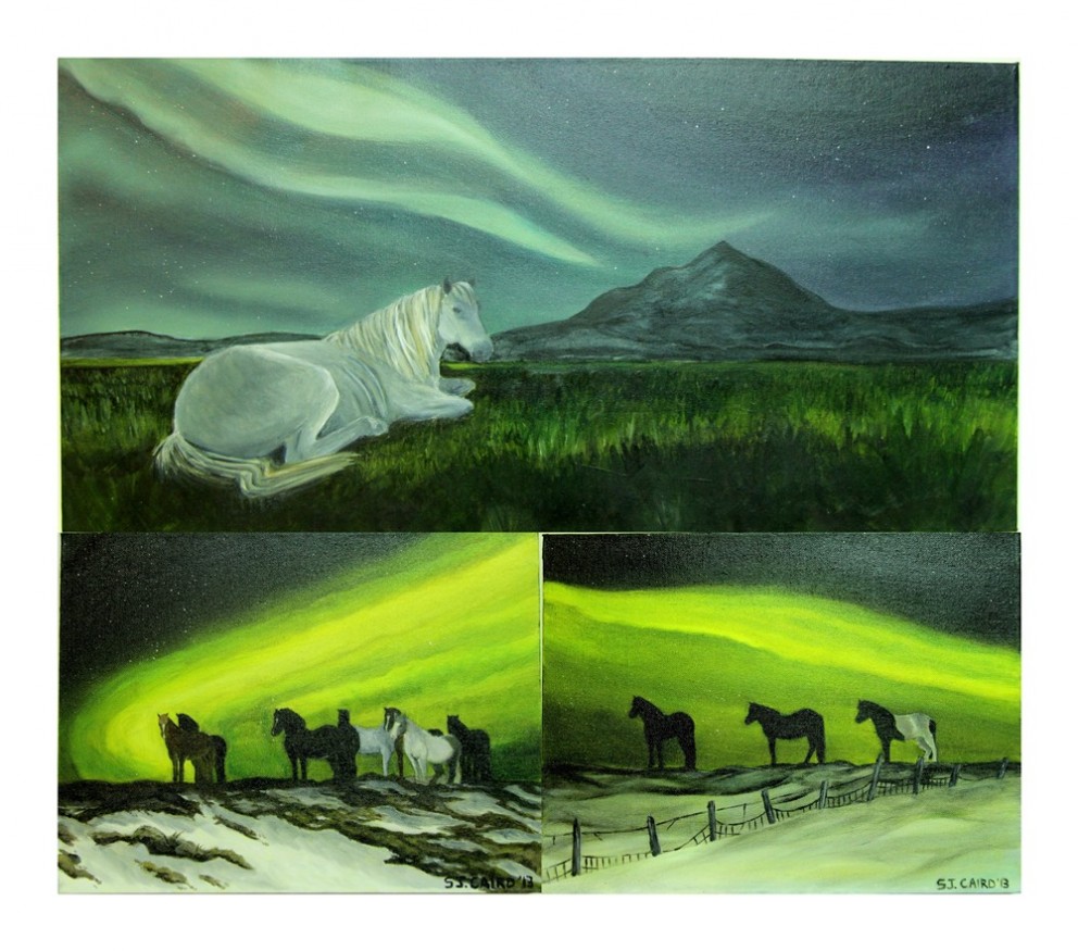 Málverk boðin upp til styrktar Pálma í Garðakoti