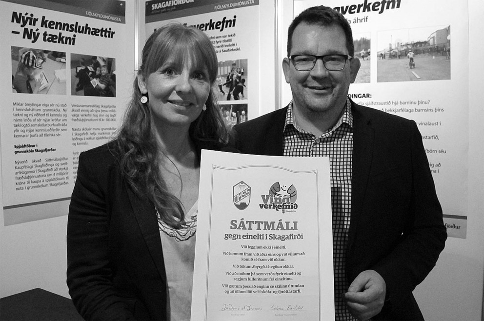 Samstarf um forvarnir gegn einelti í Skagafirði