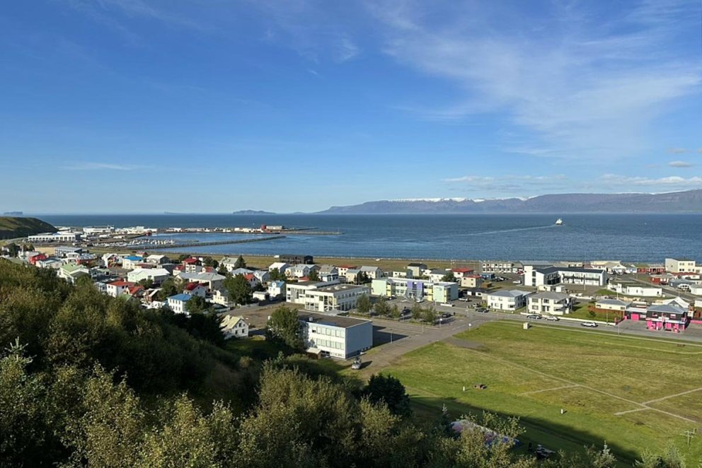 Frá Sauðárkróki síðsumars 2024. MYND: ÓAB