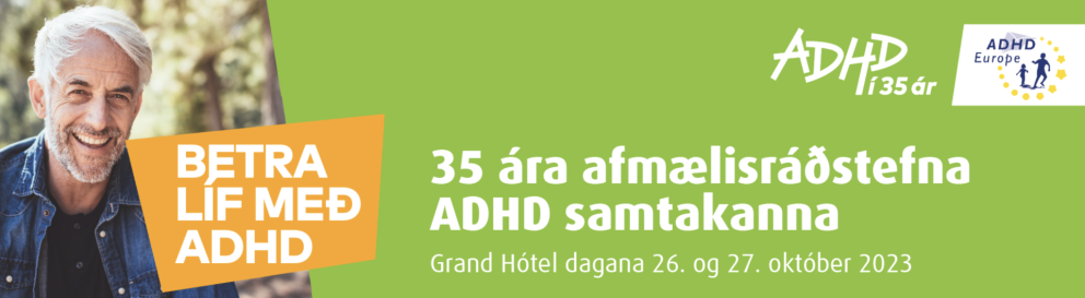 Mynd tekin af heimasíðu ADHD
