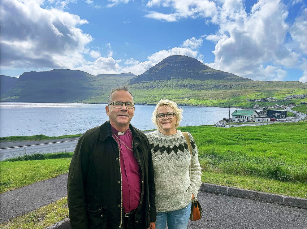 Gísli og Þuríður í Færeyjum   MYNDIR AÐSENDAR