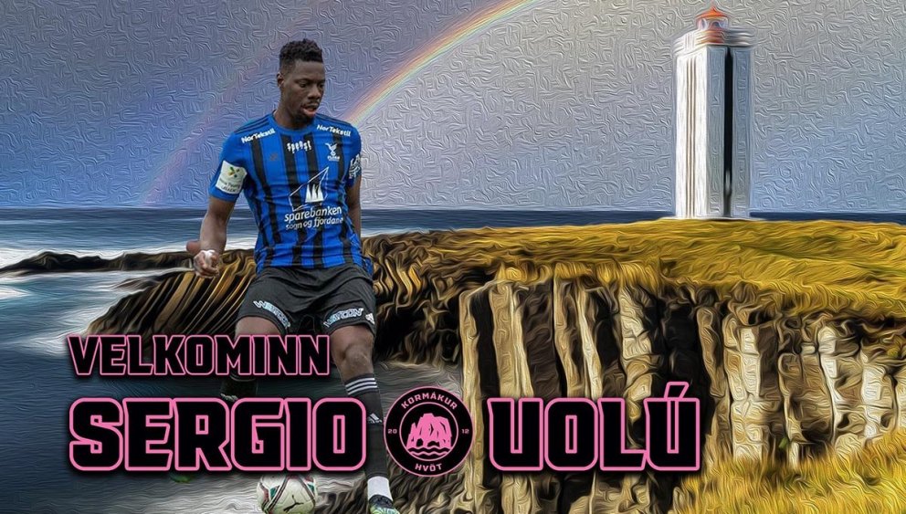 Húnvetningar bjóða Serginho velkominn. MYND AF NETINU