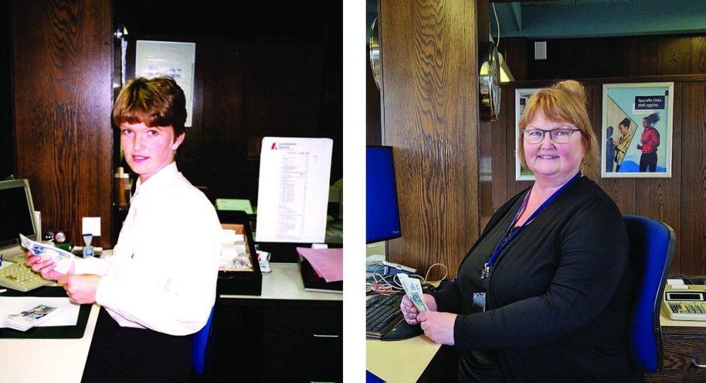 Signý fyrr og nú. MYNDIR AÐSENDAR