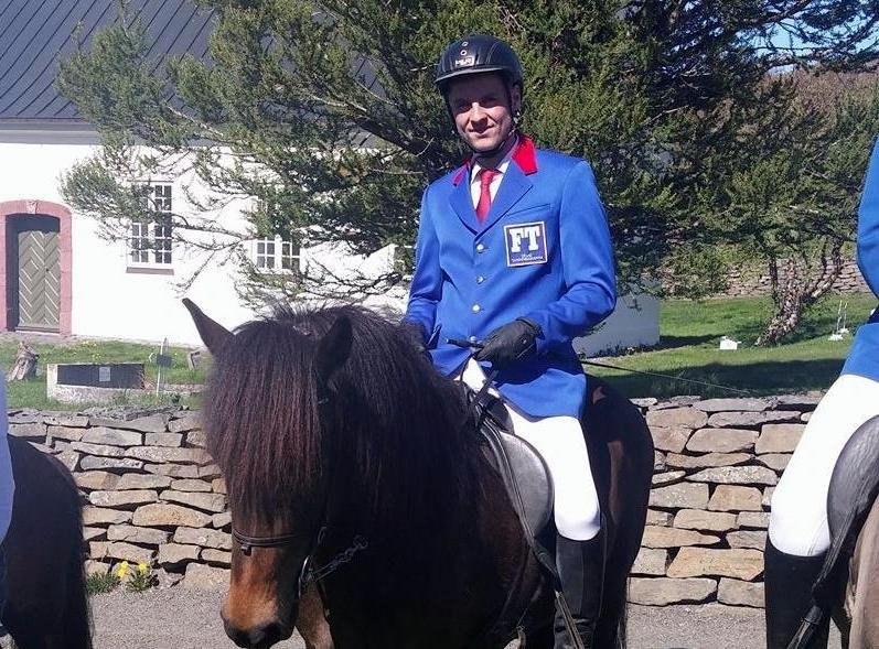 Sigurður Heiðar Birgisson, framkvæmdastjóra Íslandsmótsins í hestaíþróttum. Aðsend mynd.