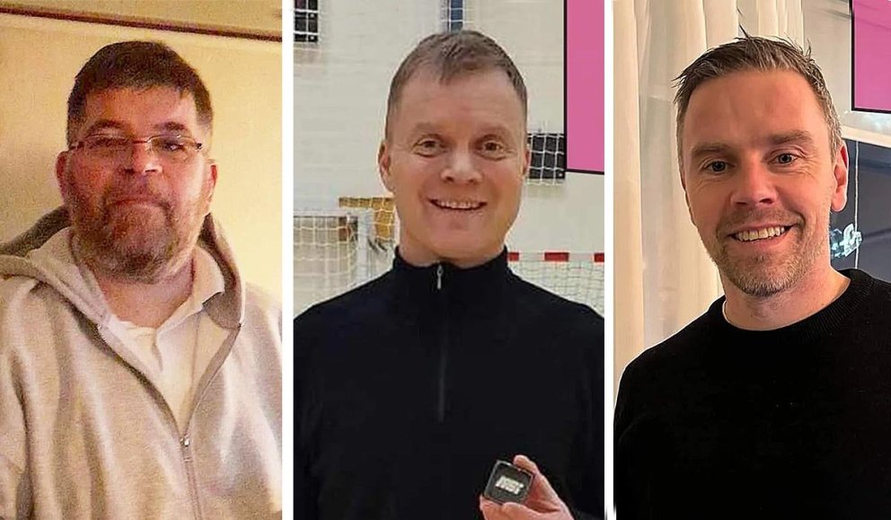 Handhafar Heiðursmerkis KSÍ; Höddi, Magnús og Reimar. MYNDIR AF AÐDÁENDASÍÐU KORMÁKS