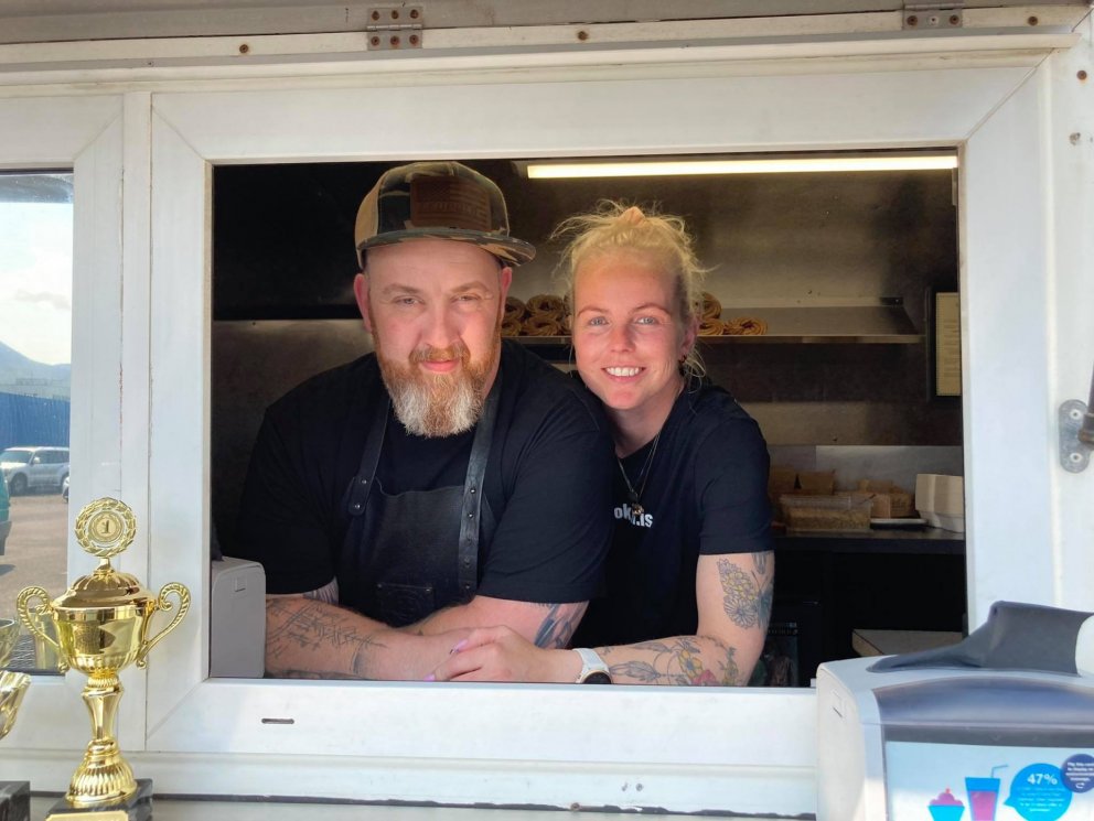 Silli kokkur og Elsa. Mynd: SMH