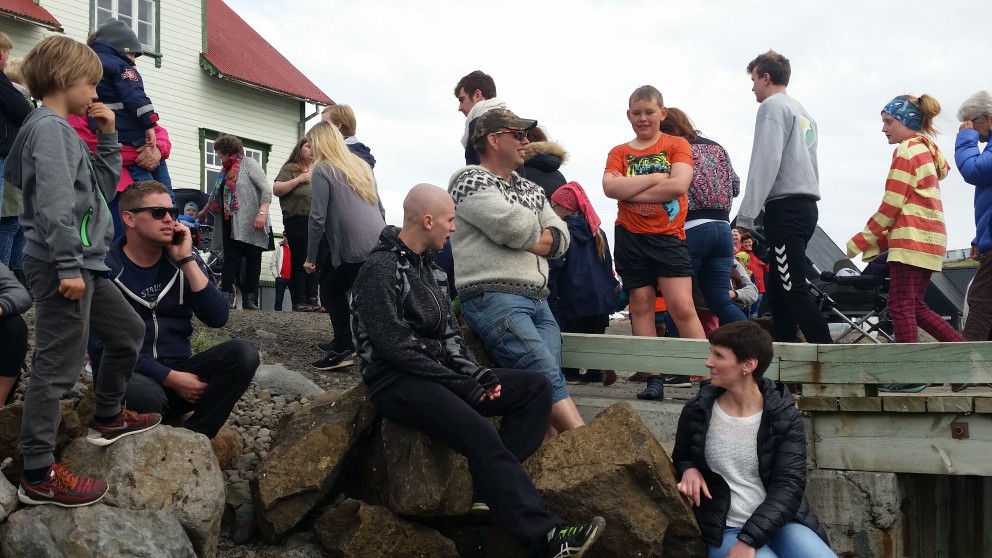 Svipmyndir frá sjómannadegi á Hofsósi. Myndir: KSE