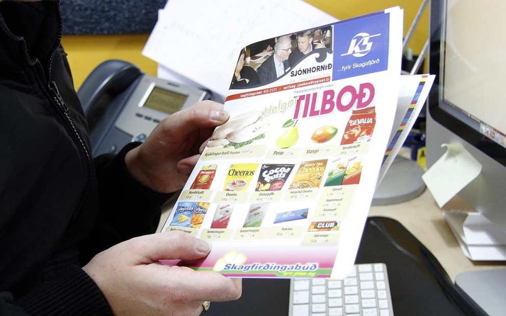 Eitt stykki óheft og handraðað Sjónhorn.