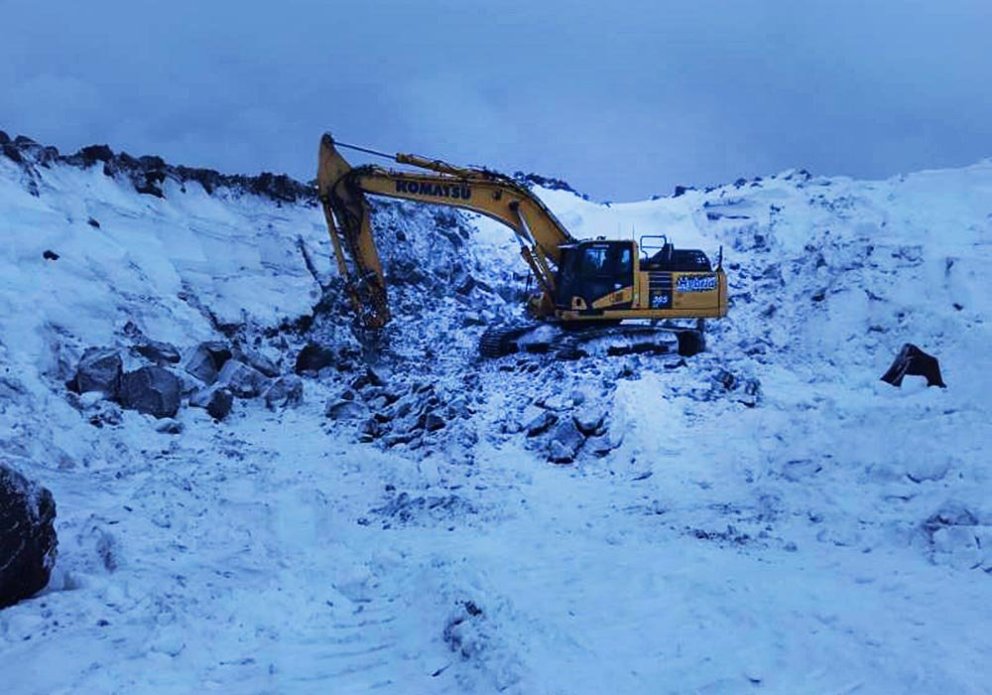 Úr námunni Kurfur-ES10. AÐSEND MYND