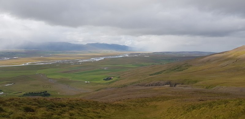Horft yfir Eylendið af Glóðafeyki. Mynd: PF.