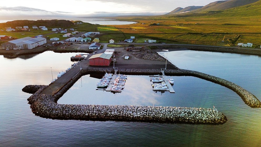Skagastrandarhöfn. Mynd tekin af Facebook-síðu Skagastrandarhafnar