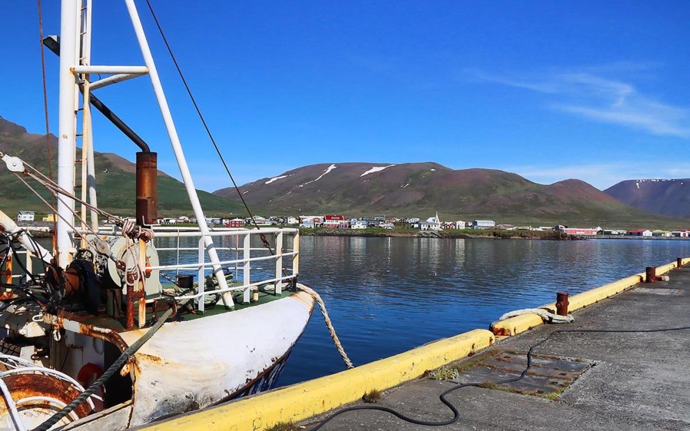 Frá Skagastrond. MYND: ÓAB