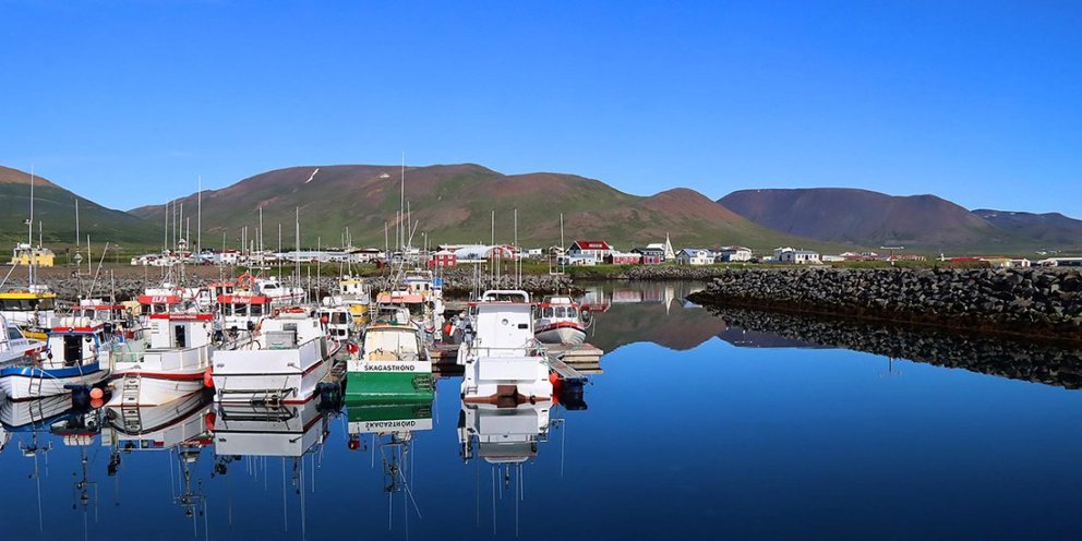 Frá Skagastrond. MYND: ÓAB