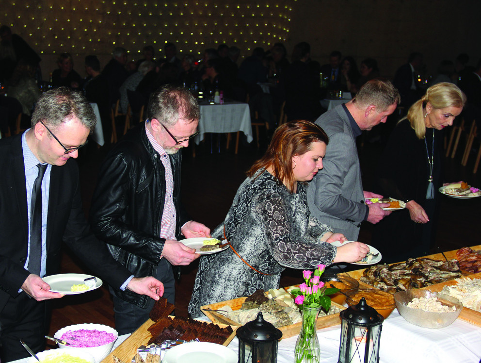 Frá þorrablóti Skagfirðingafélagsins um síðustu helgi. Mynd: Lúlla