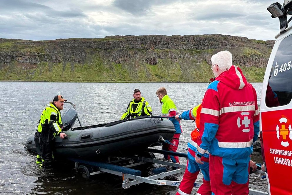 Myndir frá nokkrum verkefnum Skagfirðingasveitar síðustu daga. MYNDIR AÐSENDAR