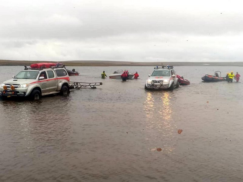 Frá björgunaraðgerðum. Mynd af Facebooksíðu Skagfirðingasveitar, Haraldur Ingólfsson.