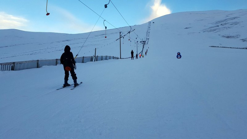 Frá skíðasvæðinu í Tindastóli. Mynd: Facebooksíðan Skíðasvæði Tindastóls.