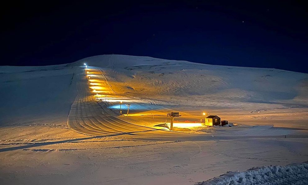 Það  verður kvöldopnun á skíðasvæðinu í Tindastólnum í kvöld. MYND AF FB-SÍÐU SKÍÐASVÆÐISINS