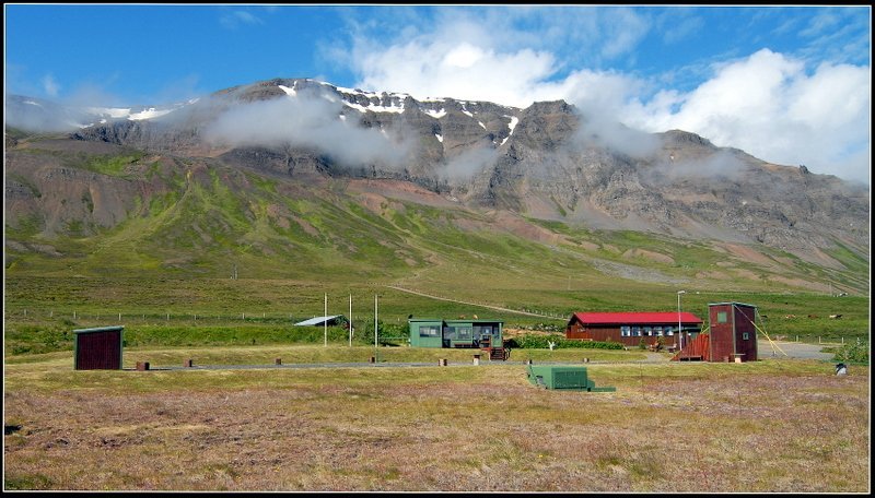 Aðstaða Skotfélagsins Ósmanns á Reykjaströnd. Myndir: Erlingur B. Jóhannesson.