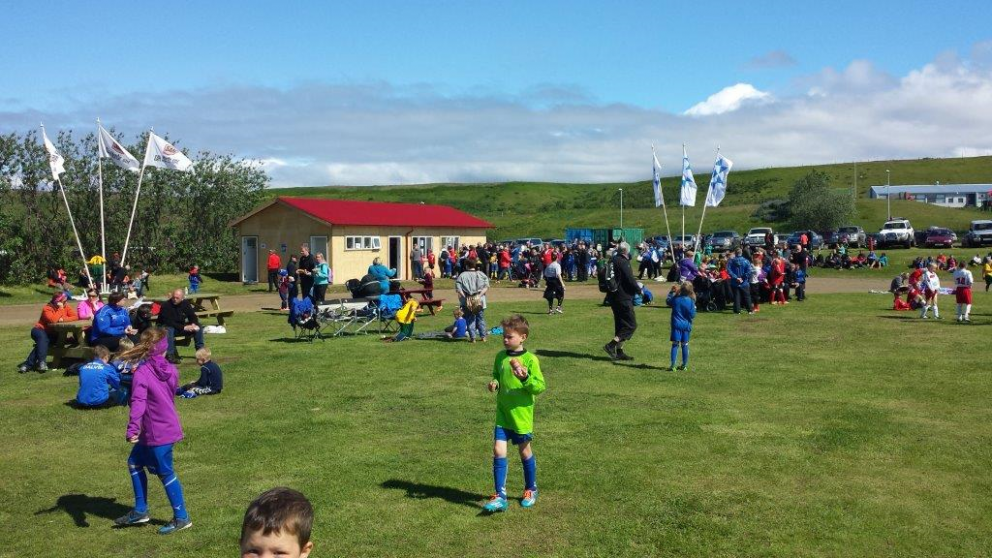 550 krakkar tóku þátt í Smábæjaleikunum á Blönduósi