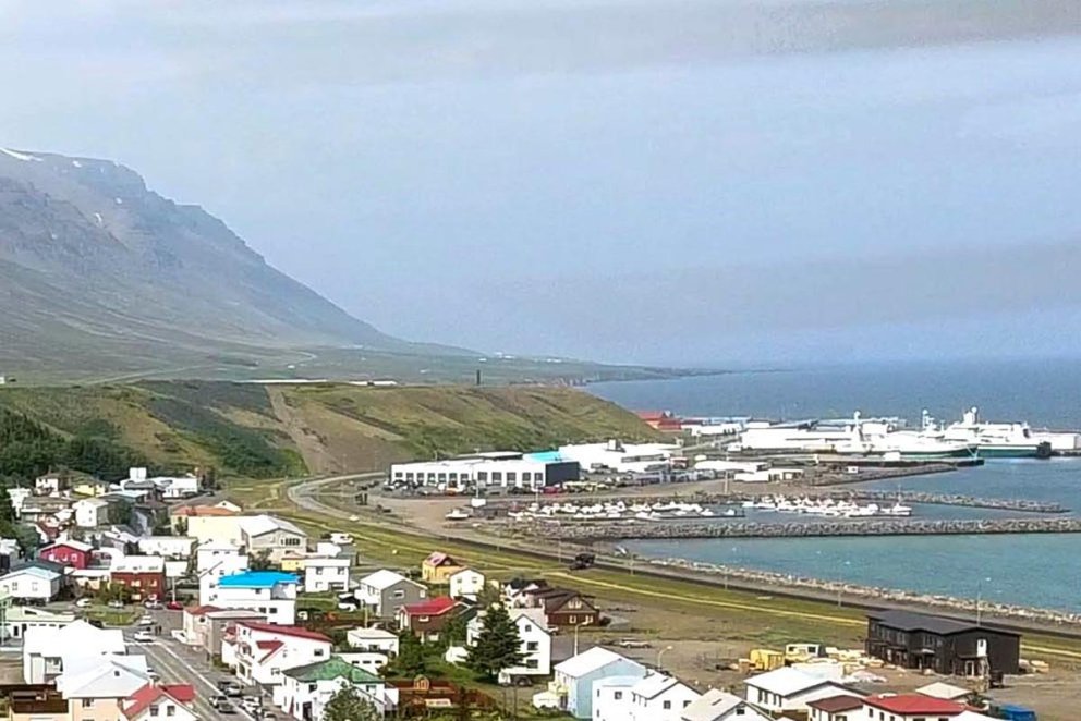 Séð yfir hafnarsvæðið á Sauðárkróki. MYND: FEYKIR