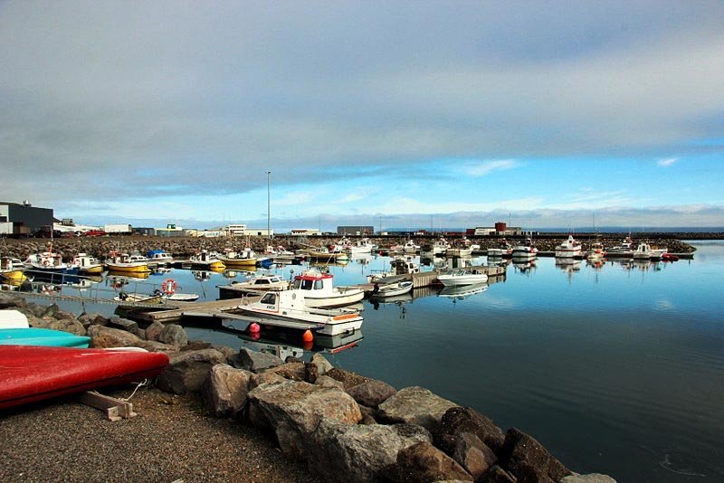 Frá smábátahöfninni á Sauðárkróki árið 2016. MYND: PF