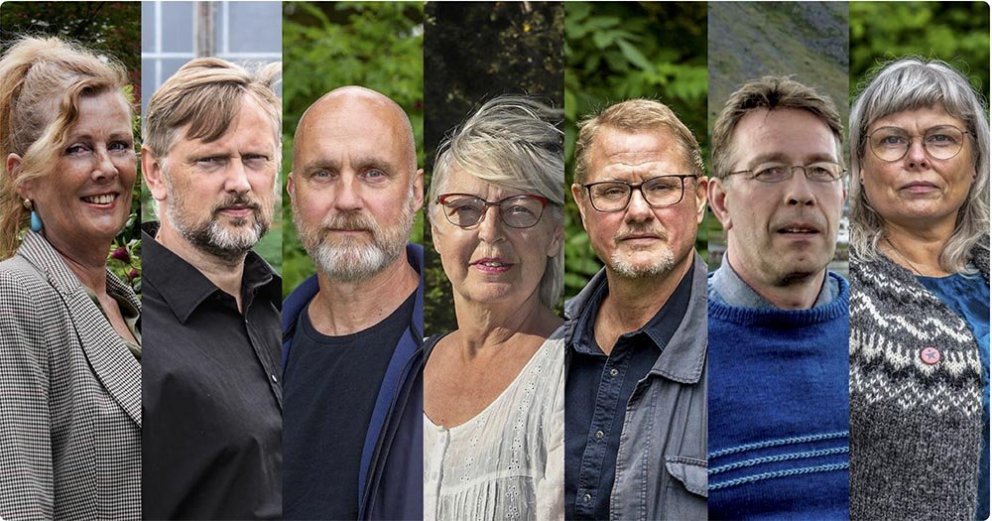 Sjö efstu á lista Sósíalista. MYND AF NETSÍÐU FLOKKSINS