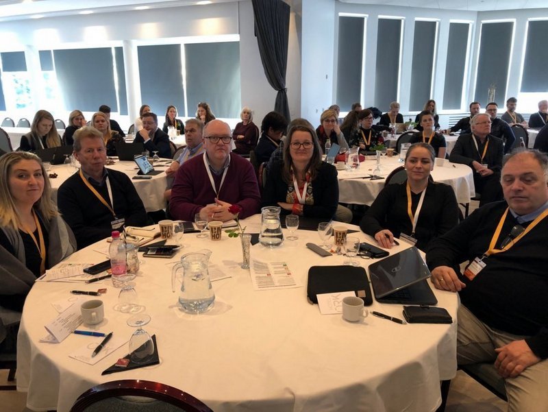 Frá ráðstefnunni, fulltrúar SSNV. Mynd: ssnv.is