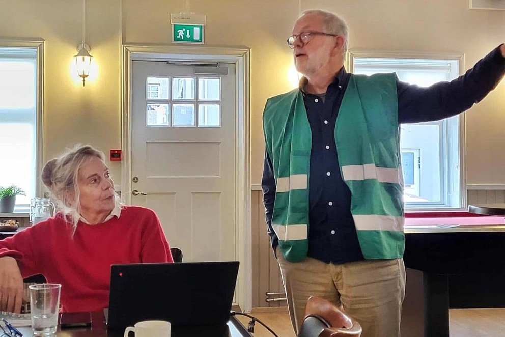 Frá einum fundanna. MYND AF VEF SSNV