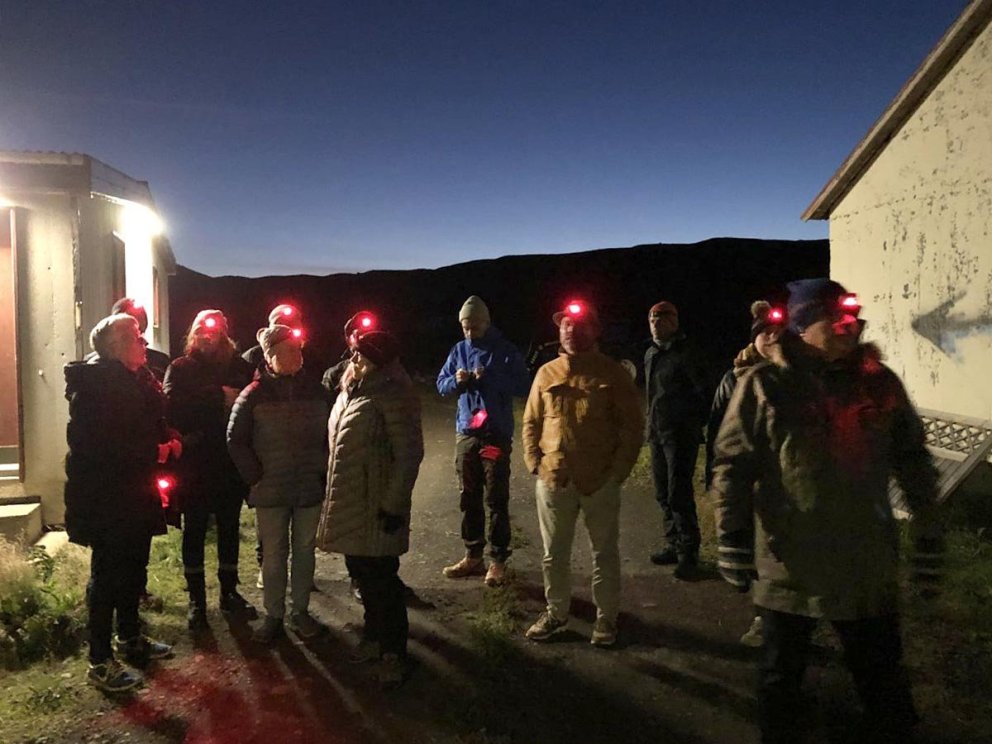 Ferðaþjónustuaðilar á ferð. MYND: SSNV.iS
