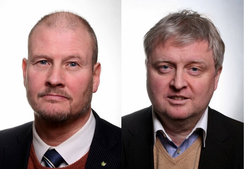 Stefán Vagn og Bjarni Jóns ræða um vegabætur á Alþingi