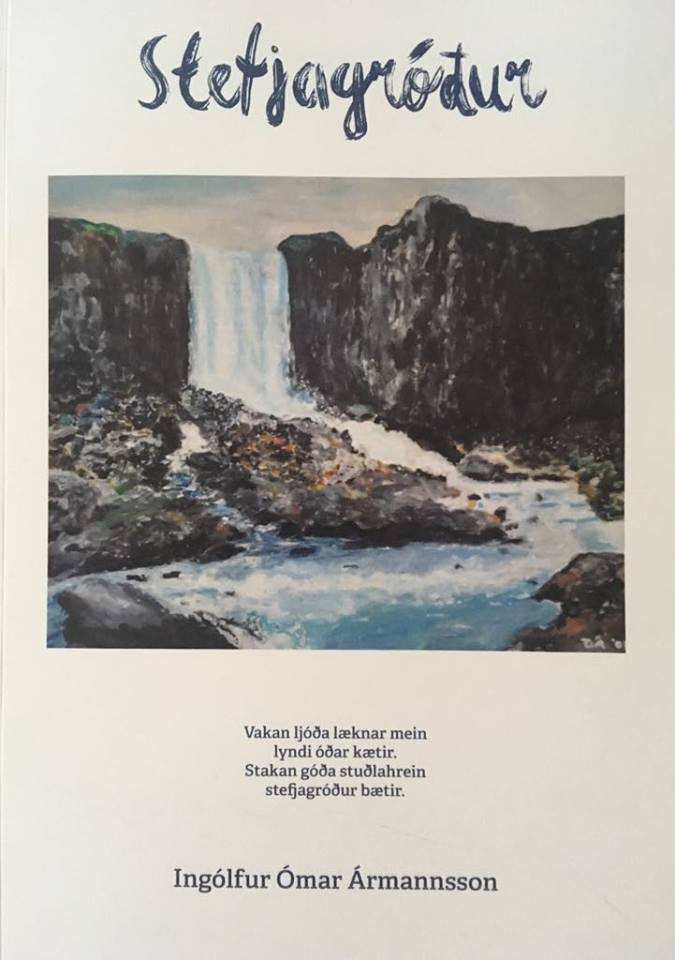 Mynd af bókarkápu Stefjagróðurs Ingólfs Ómars.
