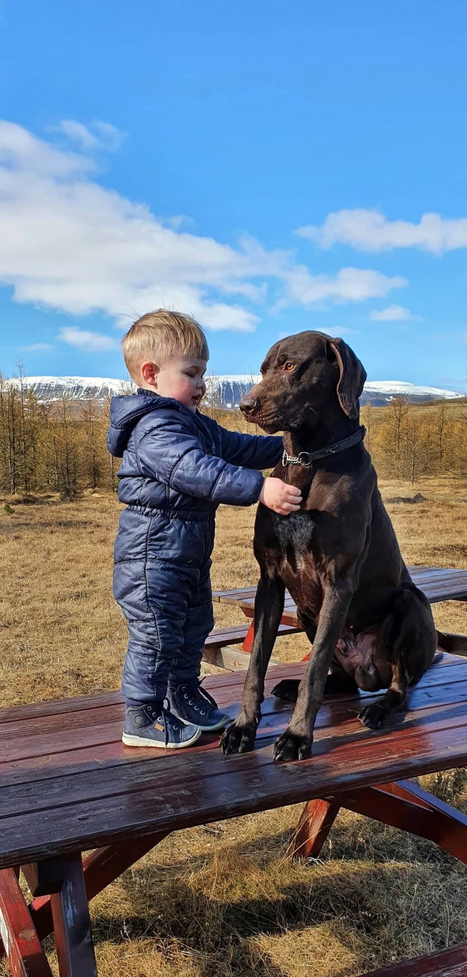Breki og Steinþór sælir saman. AÐSEND MYND