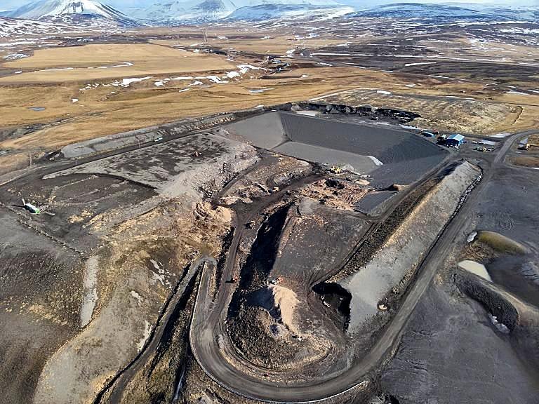 Urðurnarstaðurinn í Stekkjarvík. MYND AF SSNV.IS