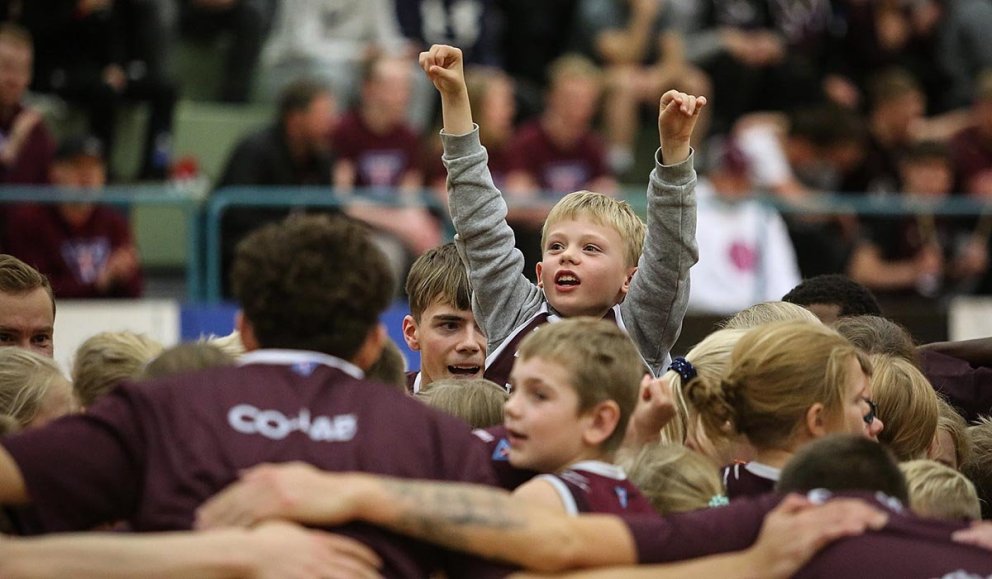 Það er gaman að halda með Stólunum ... oftast. MYND: SIGURÐUR INGI