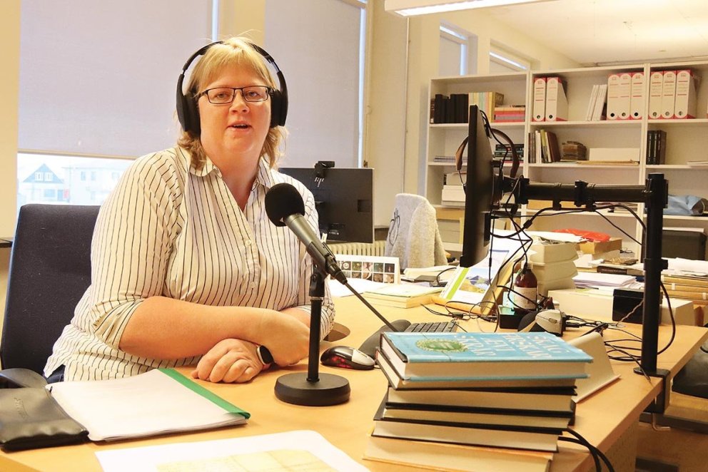 Kristín Sigurrós Einarsdóttir er forstöðumaður Héraðsbókasafns Skagfirðinga. MYND: ÓAB