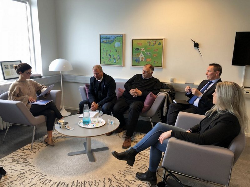 Frá fundi með Þórdísi Kolbrúnu Reykfjörð Gylfadóttur, ráðherra ferðamála-, iðnaðar- og nýsköpunar. Mynd: ssnv.is