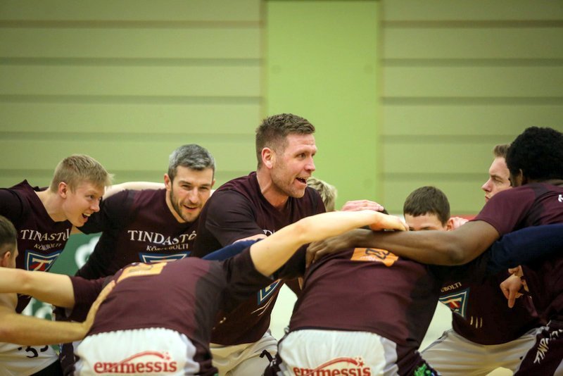 Stólar höfðu ástæðu til að gleðjast í gær. Mynd frá öðrum leik Stóla. Mynd: Hjalti Árna.